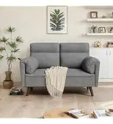 Convertible Sectional Sofas Couches for Living Room,L Shaped Couch with Storage Ottoman,Small Sectional 3 Seater Sofa Small