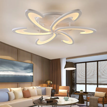 Modern Interior Acrylic Ceiling Lamp Living Room Bedroom Pendant Lamp Decorative Home Lighting Fixtures Indoor Chandelier Lustre