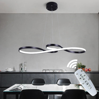 Nordic Led Pendant Light Decorative Led Ceiling Lamps Art Design Minimalist Dining Room Hanging Light Fixture Indoor Lighting