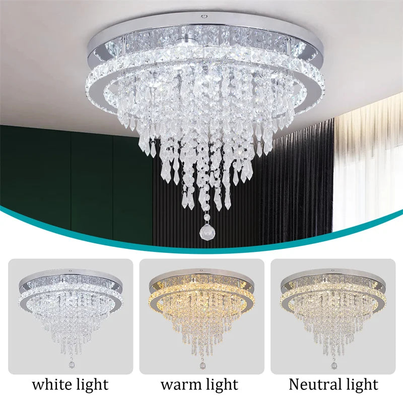 Modern Dimmable For Bedroom Pendant Light With Remote Control Dining Room Fixtures Home Decor Hanging Chandelier Ceiling Lamp