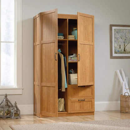 Wardrobe Wardrobe Bedroom Furniture Miscellaneous Wardrobe/Storage Pantry Cabinets Cinnamon Cherry Open Cabinet Cabinet/ Closet