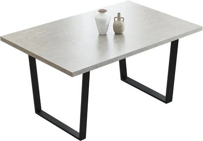 Ensemble de table à manger avec banc, table de cuisine moderne 3 pièces avec banc d'angle à siège droit et banc pour meubles de salle à manger familiale