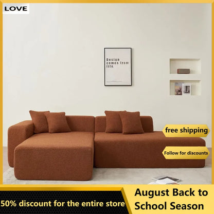 105'' Modular Sectional Couch,Modern L-Shape Sectional Sofa with Chaise Lounge,4 Seater Couch for Living Room,Bedroom,Apartment