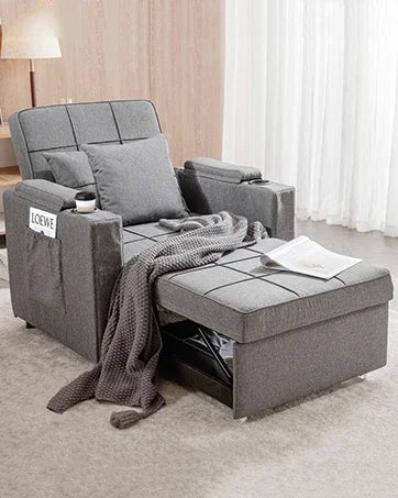 Suministros de muebles COMHOMA Sillón reclinable de cuero mecedora con masaje calefaccionado Asiento de sofá individual giratorio de 360 ​​grados