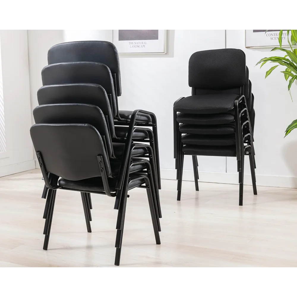 Tablet Arm Chairs Set of 15, Nesting Stacking Chairs, Reception Chairs with Flip-Up Table Conference Chairs, School Chairs