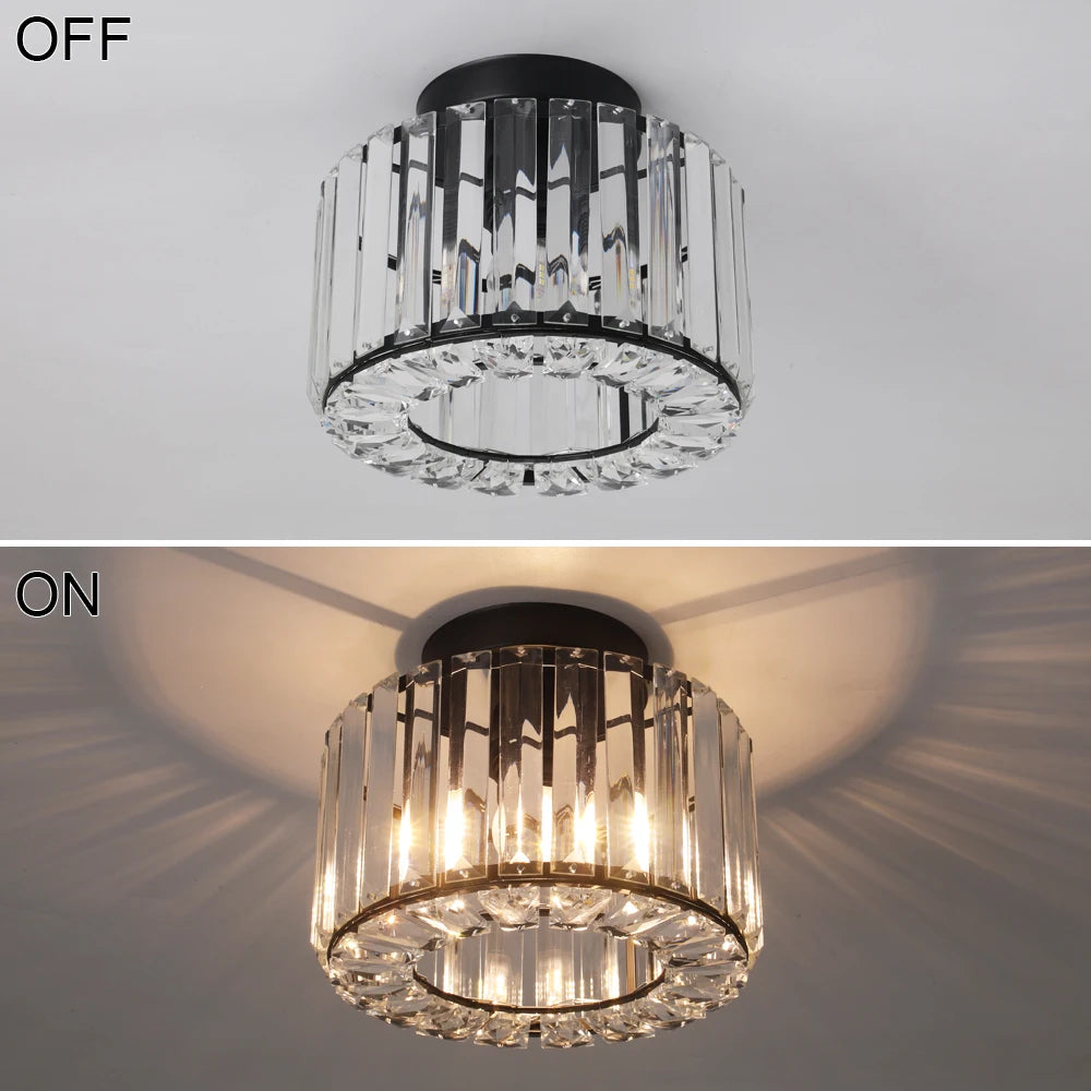 Lampe suspendue à LED en verre, lampe de plafond moderne réglable pour salon, salle à manger, allée nordique, décoration de balcon, couloir, luminaire suspendu