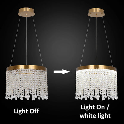 Modern Crystal Pendant Lighting Led Ceiling Lamp Kitchen Island Chandelier Nordic Living Dining Room Home Appliance Fixture