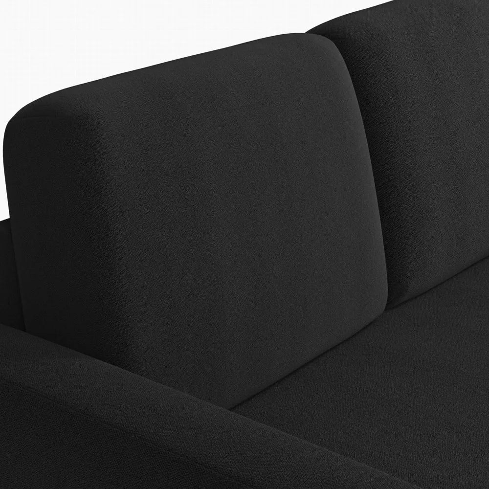 Sofá seccional en forma de L, sofá cama con chaise longue y USB, sofá cama reversible con cama extraíble y espacio de almacenamiento, sofá extraíble