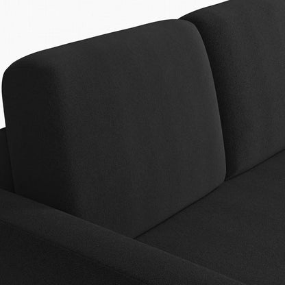 Sofá seccional en forma de L, sofá cama con chaise longue y USB, sofá cama reversible con cama extraíble y espacio de almacenamiento, sofá extraíble