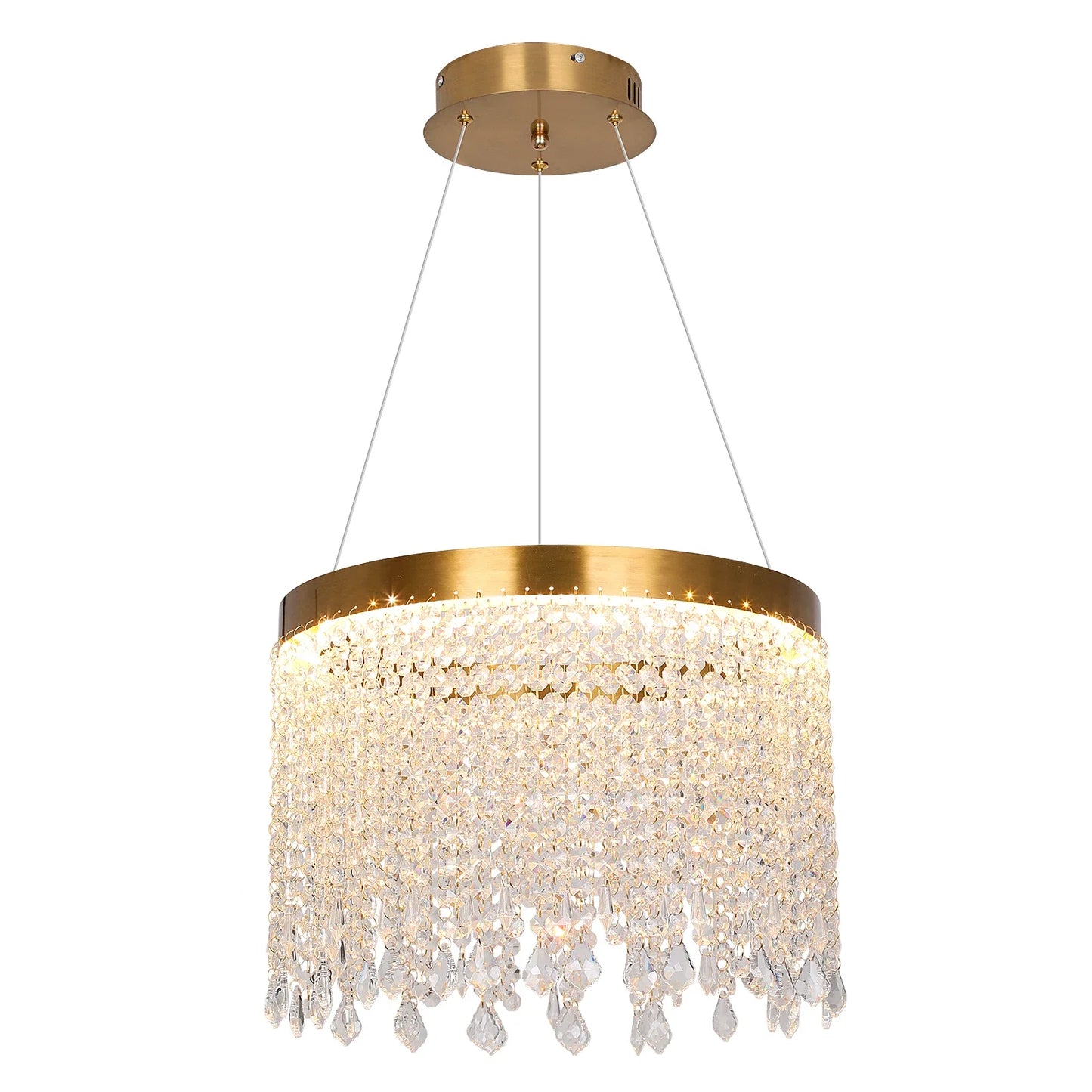 Modern Crystal Pendant Lighting Led Ceiling Lamp Kitchen Island Chandelier Nordic Living Dining Room Home Appliance Fixture