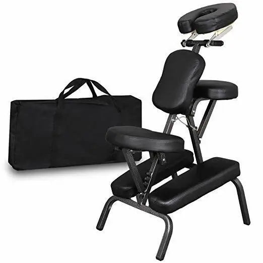 US Salon Chair Folding Adjustable Tattoo Scraping Chair Folding Massage Portable Tattoo Folding Beauty Bed Salon