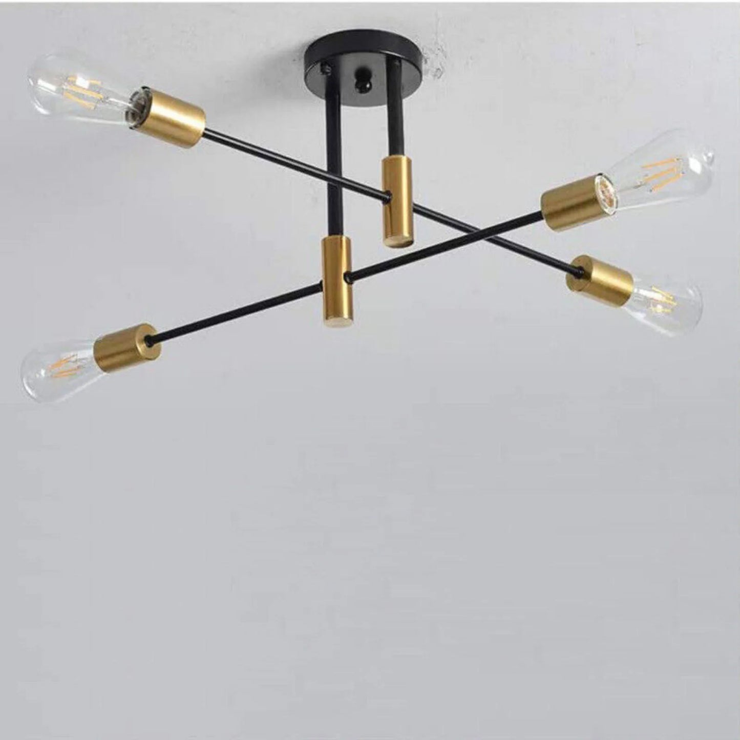 US  Artificial satellite pendant lighting pendant ceiling 4/6 semi ceiling fixtures-