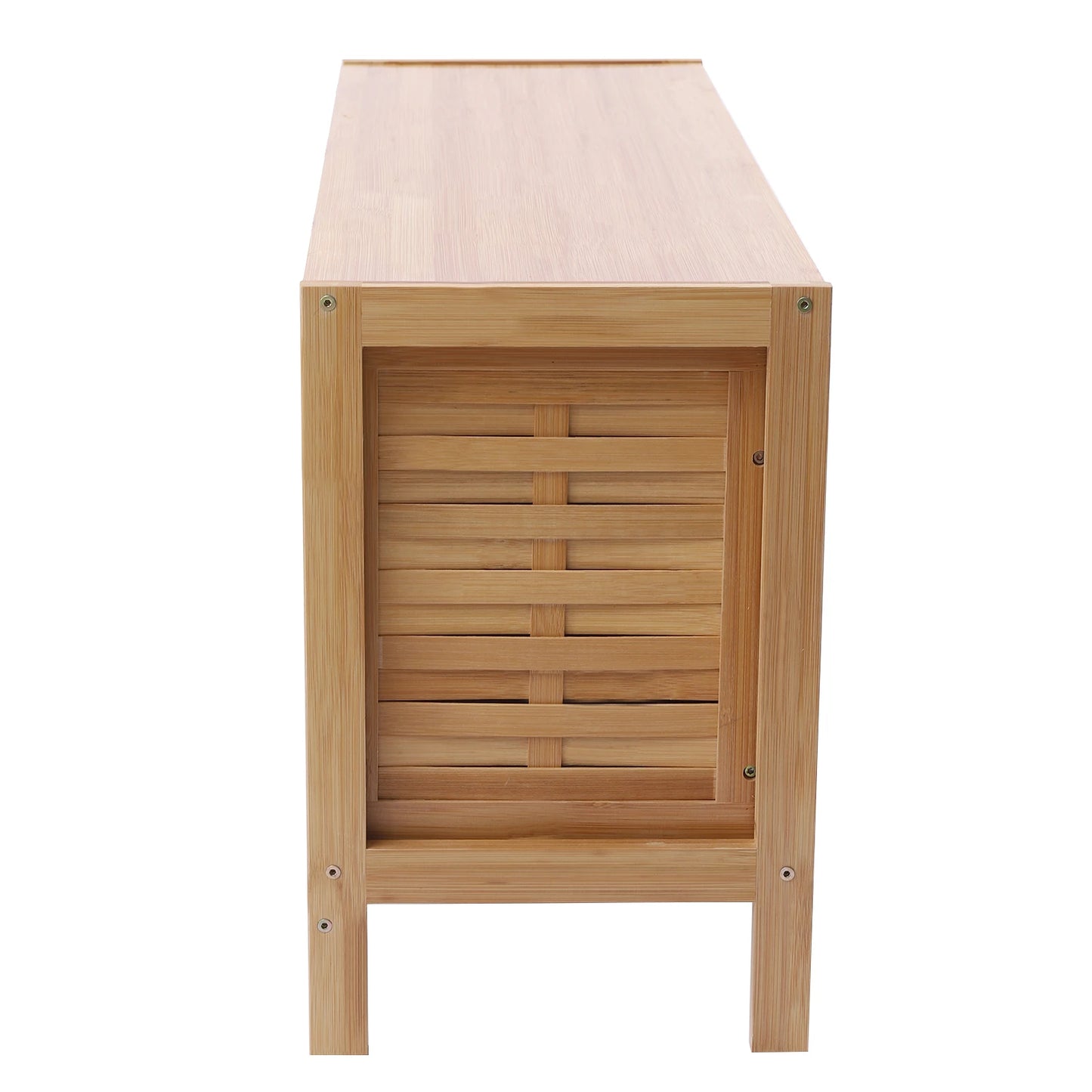 Mesita de noche para dormitorio, mesita de noche de madera maciza, 42 x 26 x 40 cm, mesita de noche para té, mesita de noche, estantes, muebles modernos