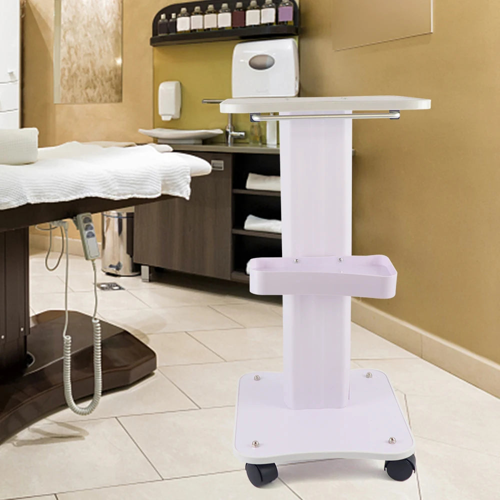 SPA Salon Trolley Stand For Cavitation RF Beauty Machine Assembled Rolling Cart