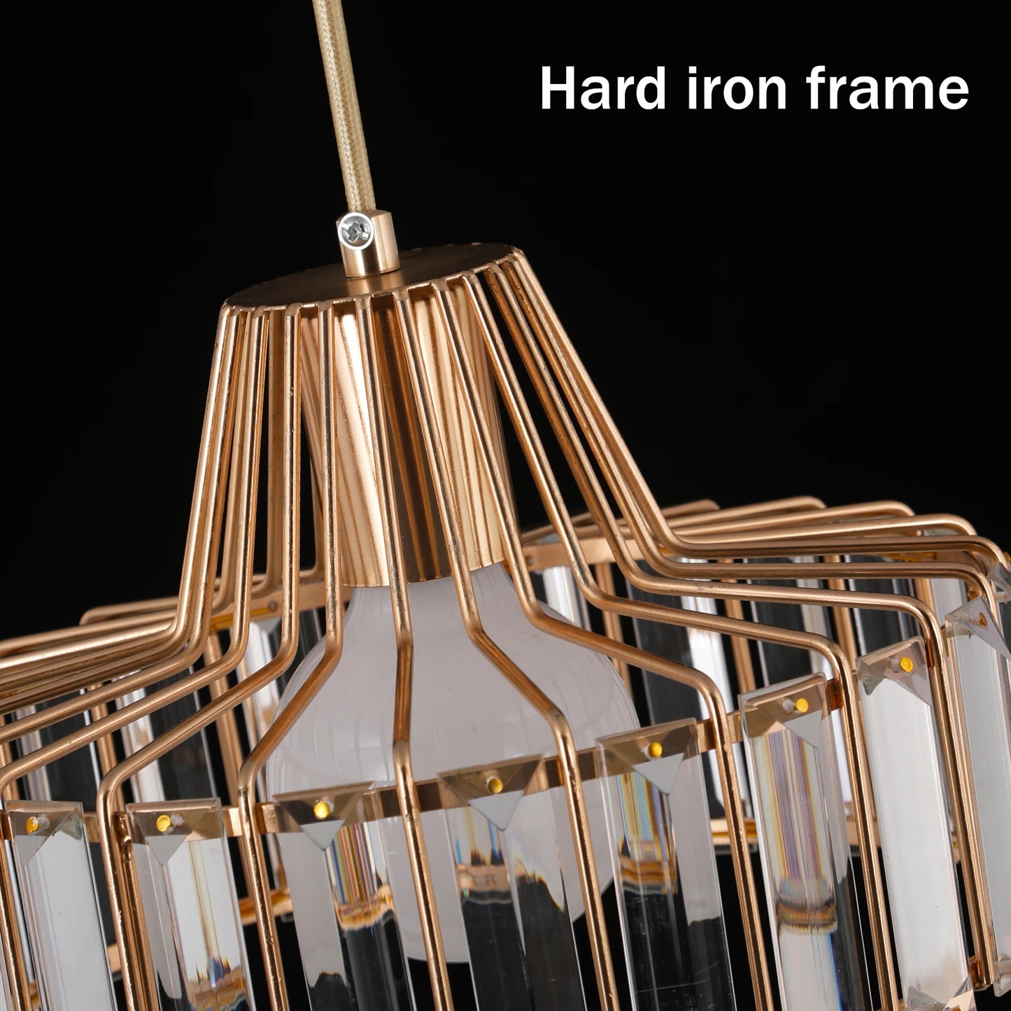 Modern K9 Crystal Pendant Light Led Ceiling Lamp Living Dining Room Nordic Chandelier Aisle Kitchen Island Decor Balcony Fixture