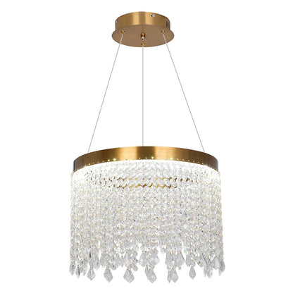 Modern Crystal Pendant Lighting Led Ceiling Lamp Kitchen Island Chandelier Nordic Living Dining Room Home Appliance Fixture