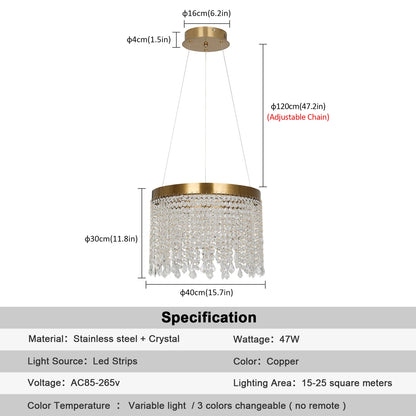 Modern Crystal Kitchen Island Led Chandelier Nordic Pendant Lighting Ceiling Lamp Living Dining Room Decor Indoor Hangin Fixture