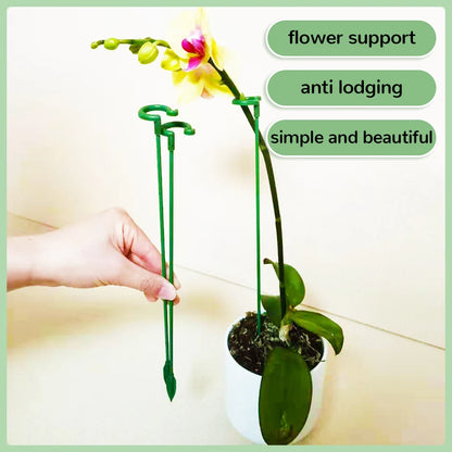 Lot de 5/10/20 supports pour plantes, support de fleurs, papillons, orchidées, tige de soutien pour plantes grimpantes, bâton de protection, fournitures de jardin potager