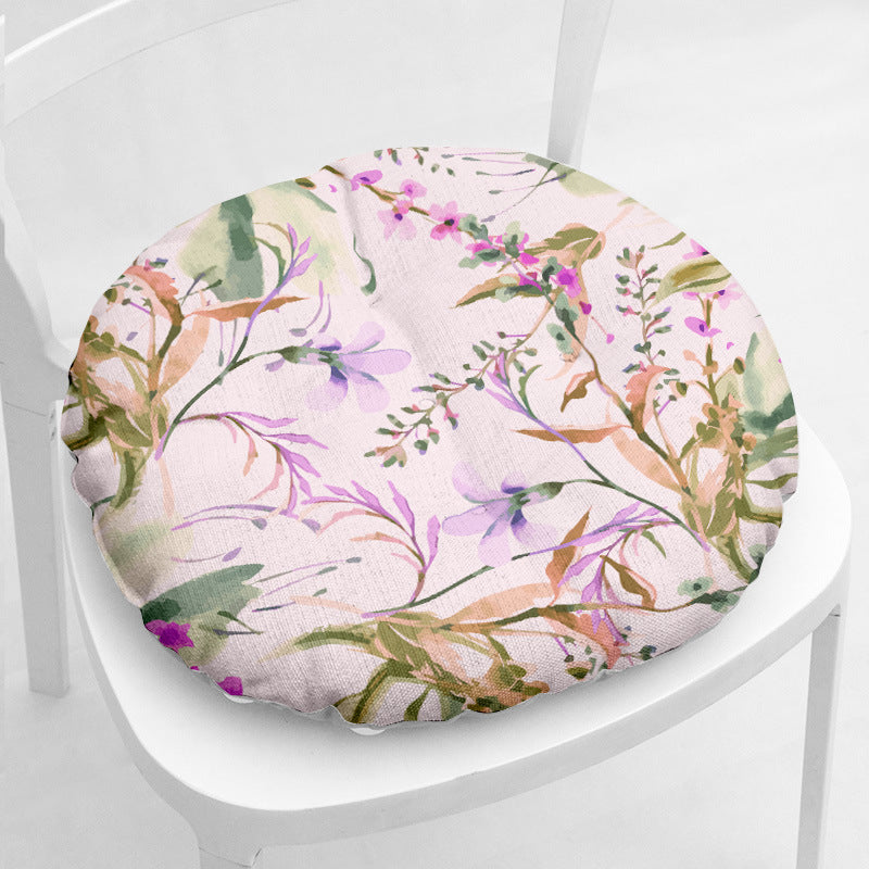 Flower Flower 213 Thick Flannel Chair Cushion