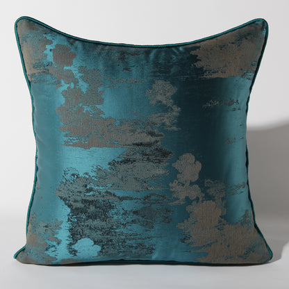 Dark Green Silver Green Sofa Pillow Cushion