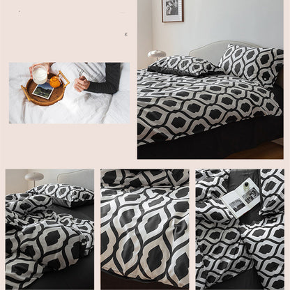 Xinjiang Long-staple Cotton Digital Printing Bedding Set Of Four