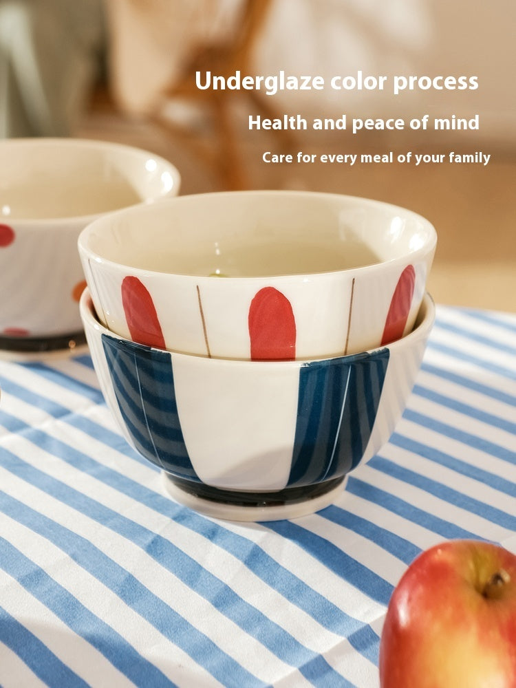 Ceramic Bowl Household Rice Bowl