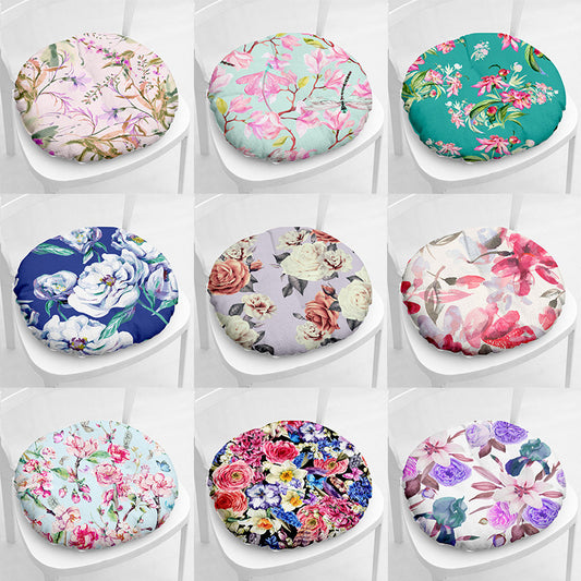 Flower Flower 213 Thick Flannel Chair Cushion