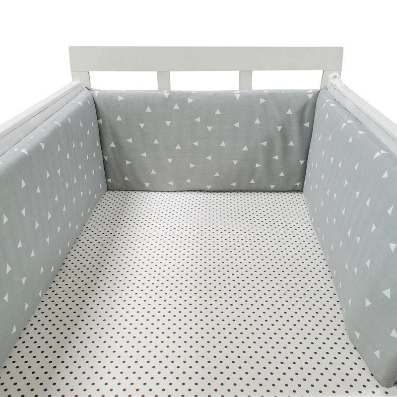 Barrière de lit pour bébé quatre saisons en coton anti-chute