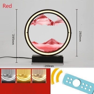 Creative Fashion Romantic Simple Bedroom Quicksand Table Lamp