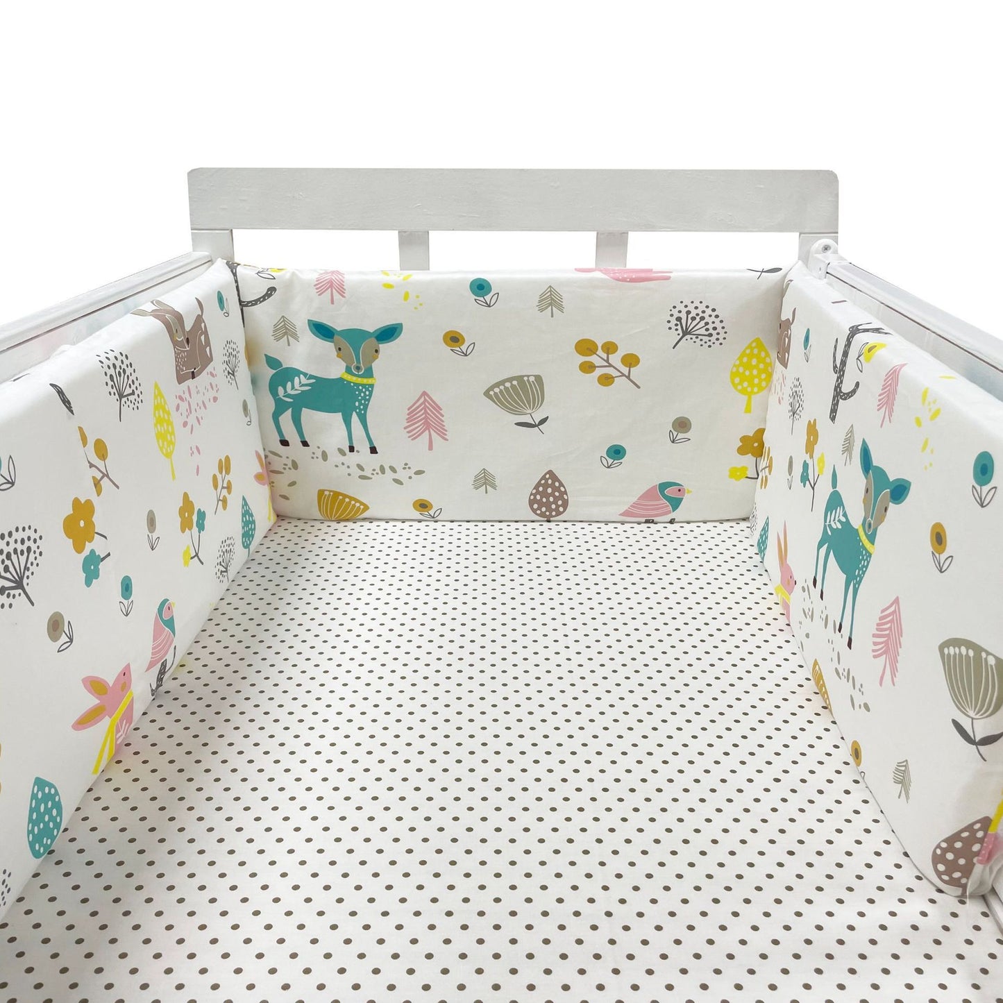 Barrière de lit pour bébé quatre saisons en coton anti-chute