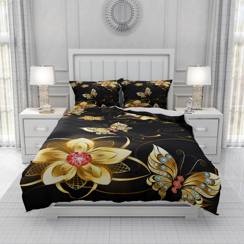 Spring Blossom Butterfly Series Cross-border Bedding