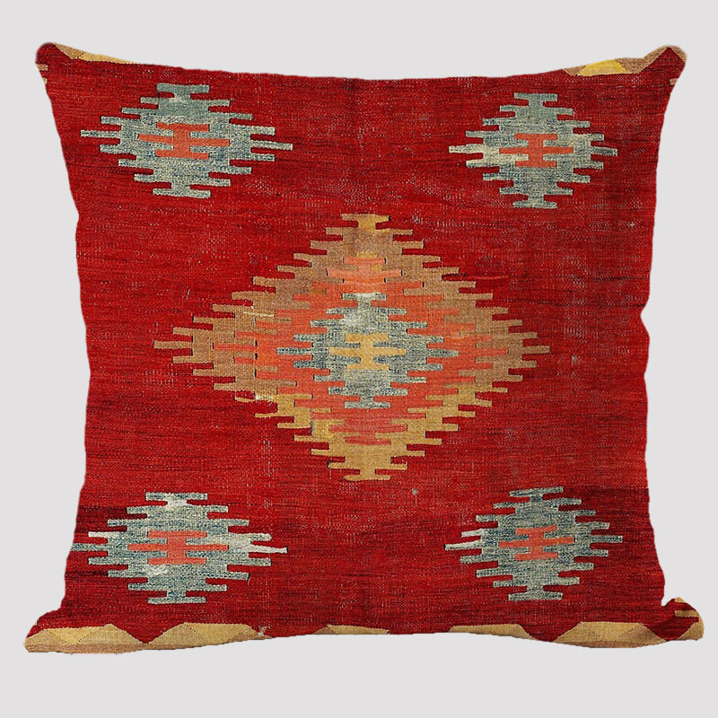 Modern Minimalist Bohemian Pillow Printed Polyester Cushion Cover