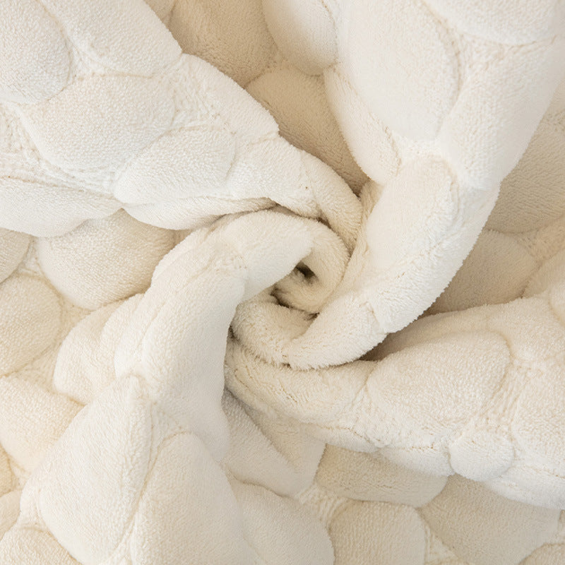 Coussin de canapé d'hiver en velours de lait Coussin de siège antidérapant épaissi