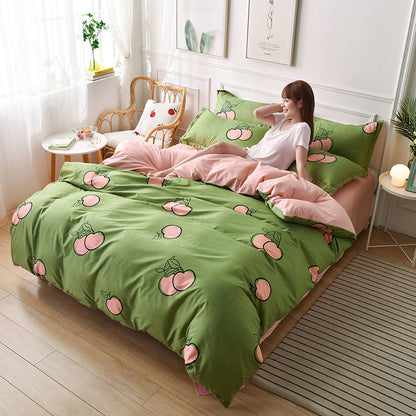 Four-piece Set Of Bed Sheets, Home Textile Manufacturers Wholesale Bedding