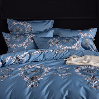 Luxury High-grade Four-piece Cotton Bed Linen