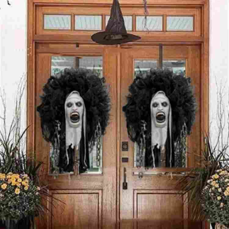 Horror Movie Garland Halloween Unique Decorative Mask Doorplate