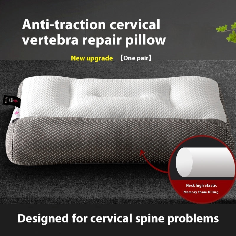 Bow Traction Pillow  Partition Neck Protection