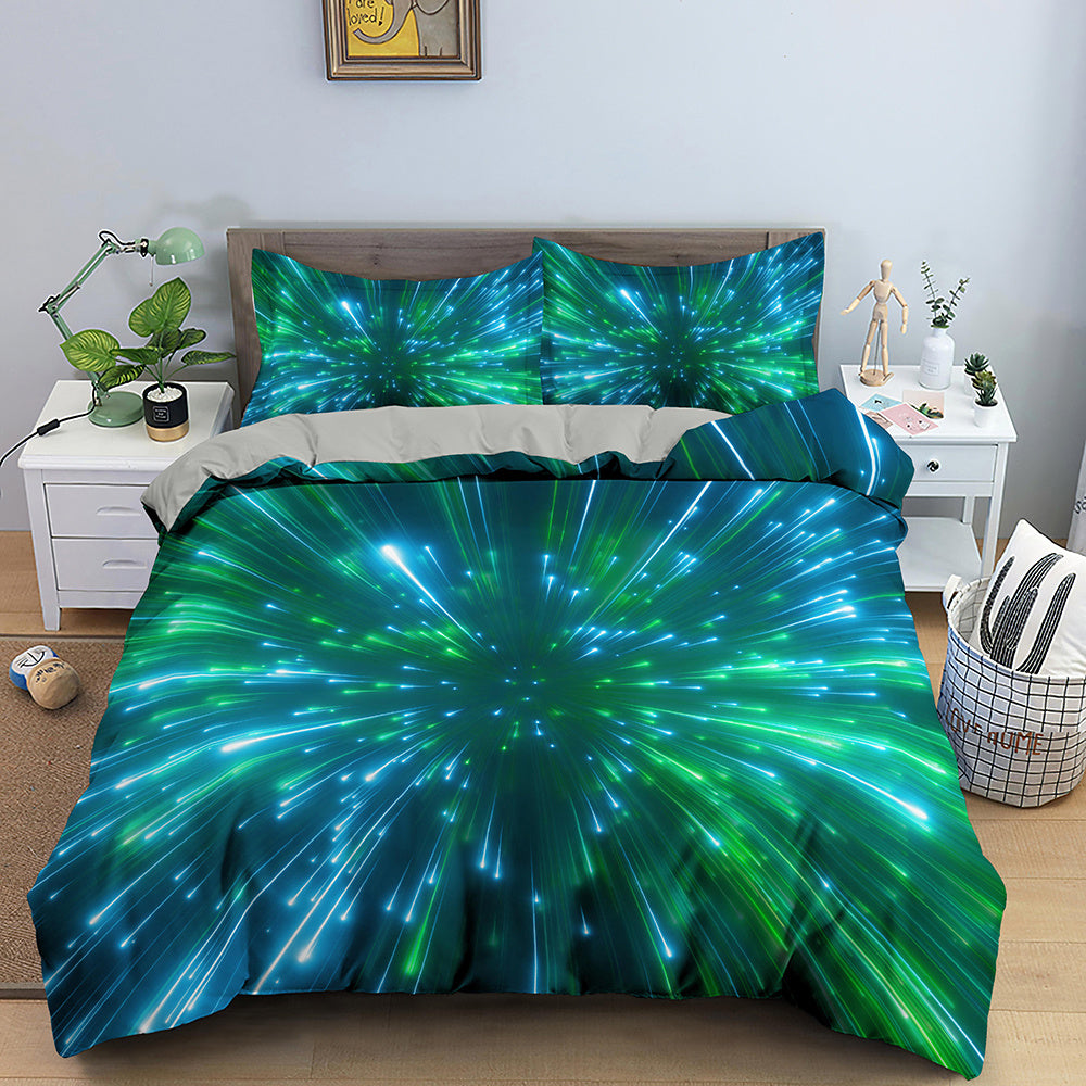 Bedding Set Of Three 3D Creative Digital Printing