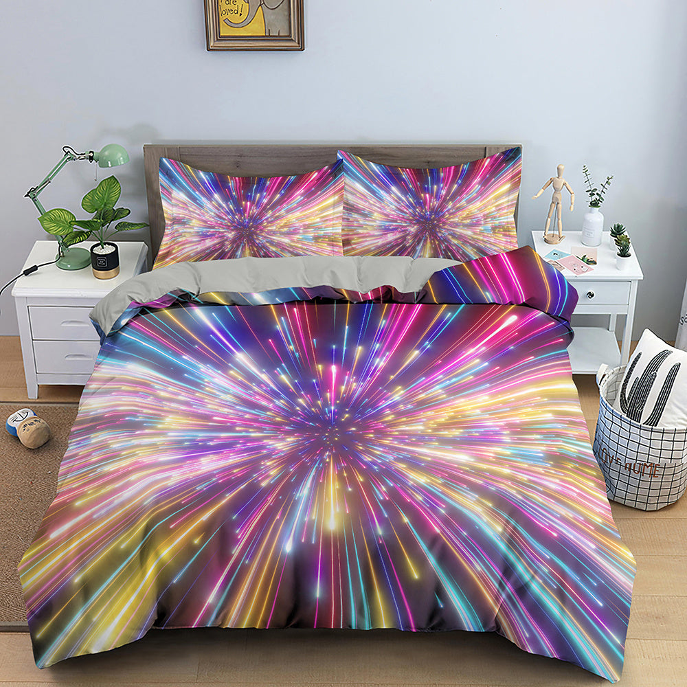 Bedding Set Of Three 3D Creative Digital Printing