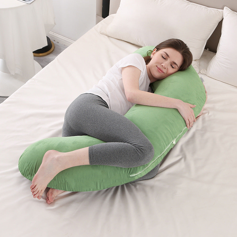 Pregnant Women Nursing Pillow Comfortable Sleep Side Lying Waist Support Slope Pillow Candy Type Pregnancy Pillow