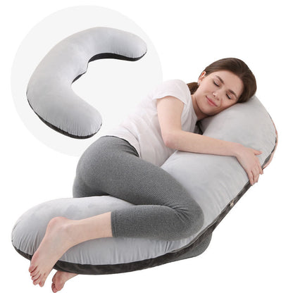 Pregnant Women Nursing Pillow Comfortable Sleep Side Lying Waist Support Slope Pillow Candy Type Pregnancy Pillow