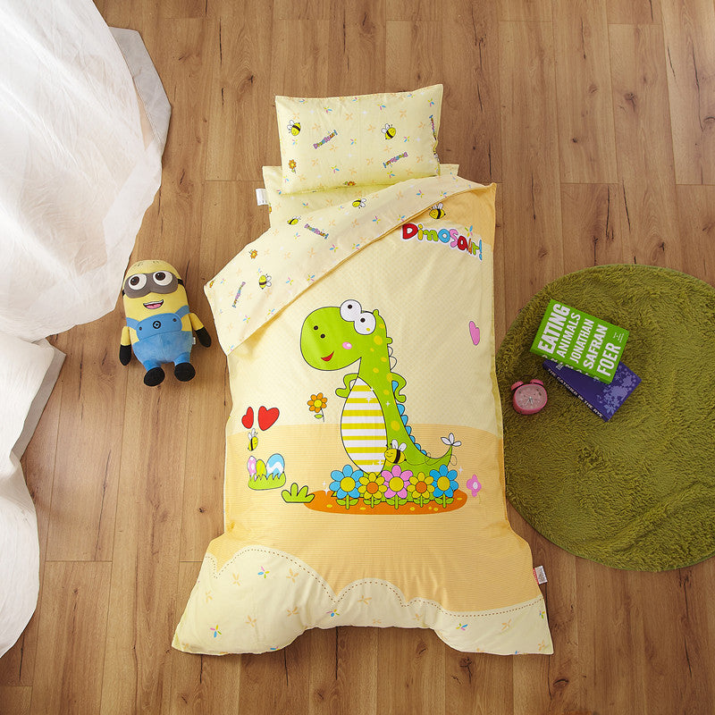 Ensemble de literie pour bébé en pur coton pour sieste avec ensemble de 3 pièces