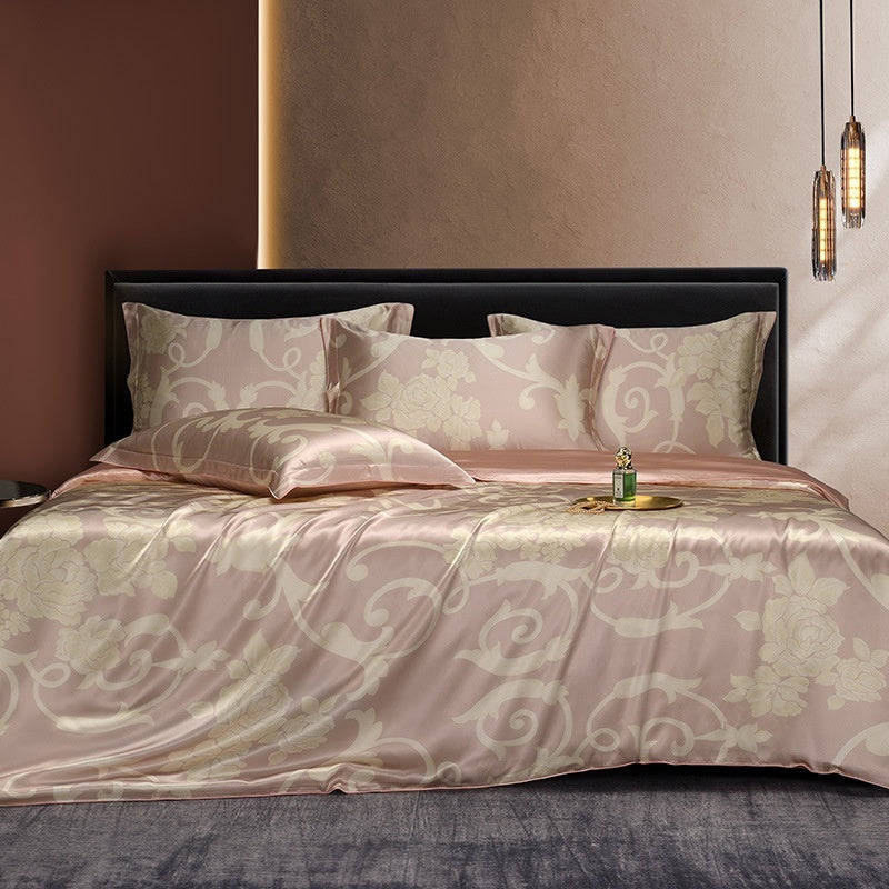 Bed Silk Four-piece Set