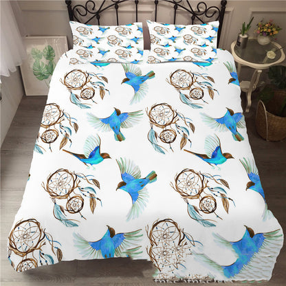 European And American 3d Dream Catcher Home Textile Three-piece Set