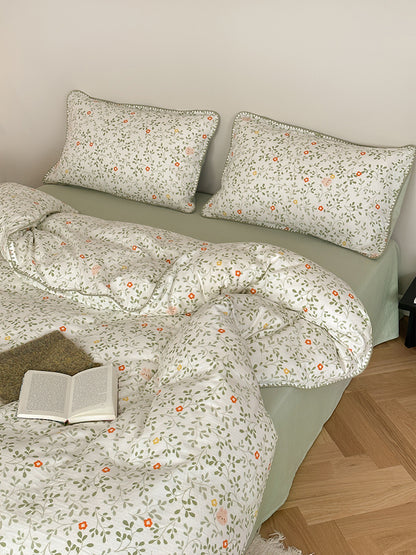 Ensemble de quatre pièces en coton double couche de classe A Sleep Naked Super Soft