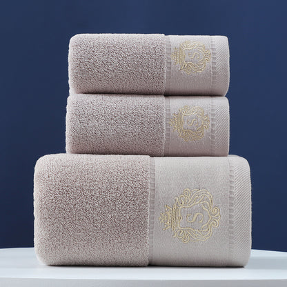 Pure Cotton Towels Three-piece With Hand Bath Towel Class