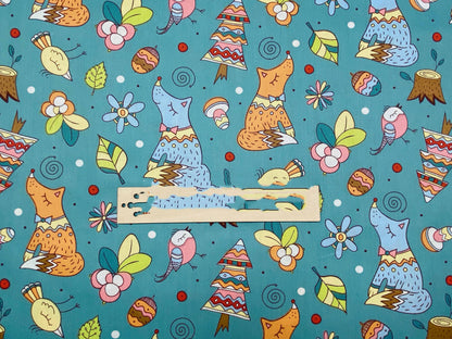 Cartoon Cotton Twill Bed Sheet Quilt Cover Printed Fabric