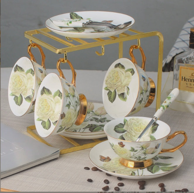 European Style Ceramic Cup Coffee Set