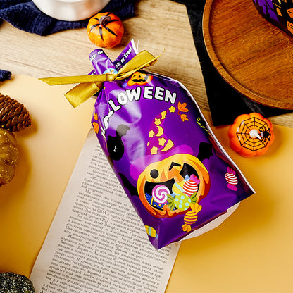 Halloween Pumpkin Snack Bag Party Candy Bag