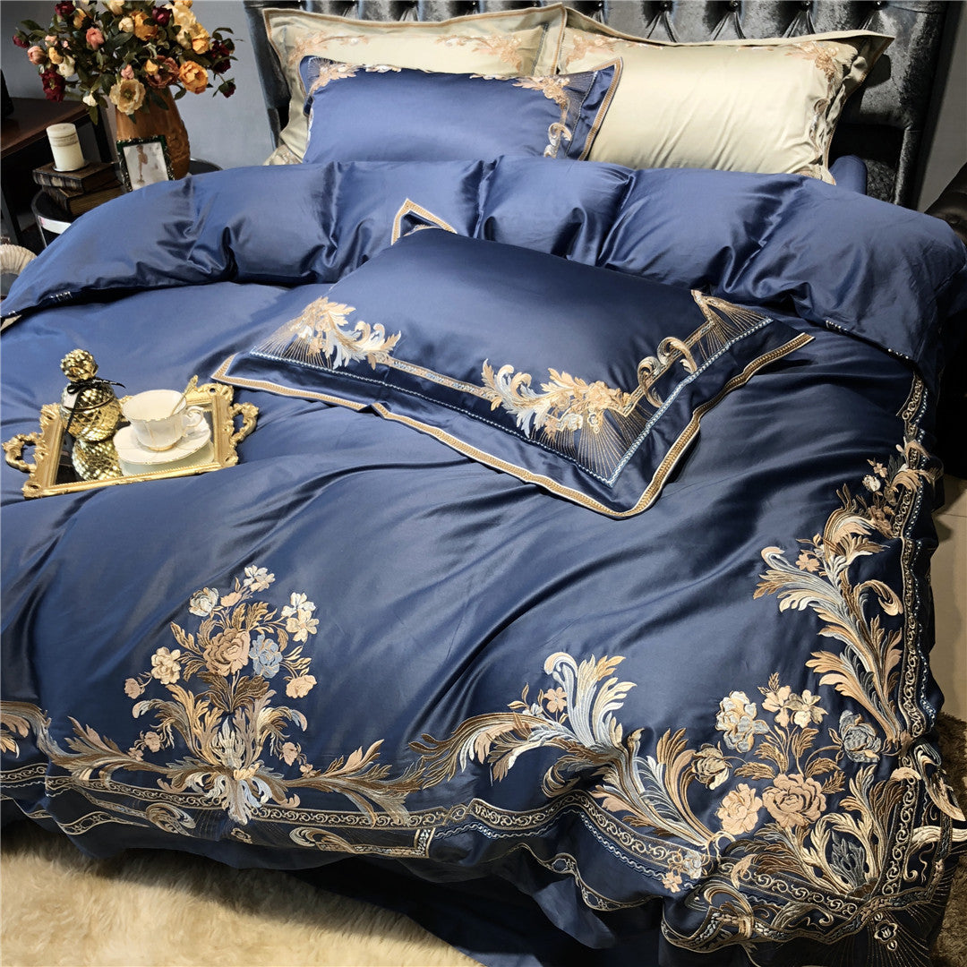 Four-piece Home Textile High-end Embroidery Bed